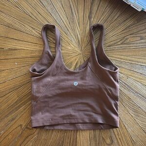 Lulu align cropped tank